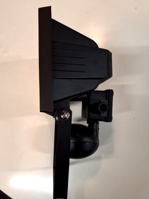 Udendørs lampe med censor